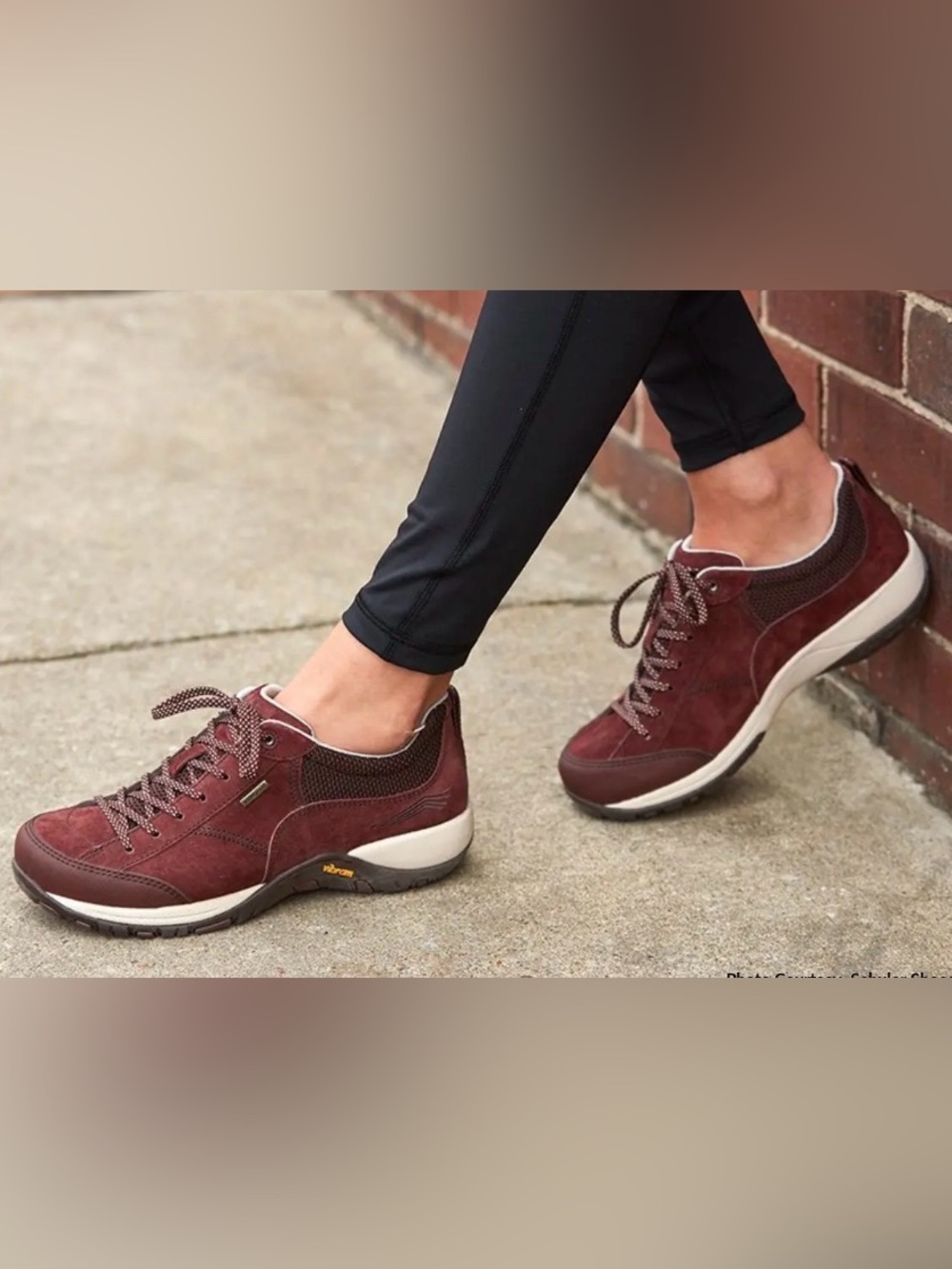 DANSKO Paisley Burgundy Red Waterproof Walking/Hiking Shoe - EU 42 US 11.5/12